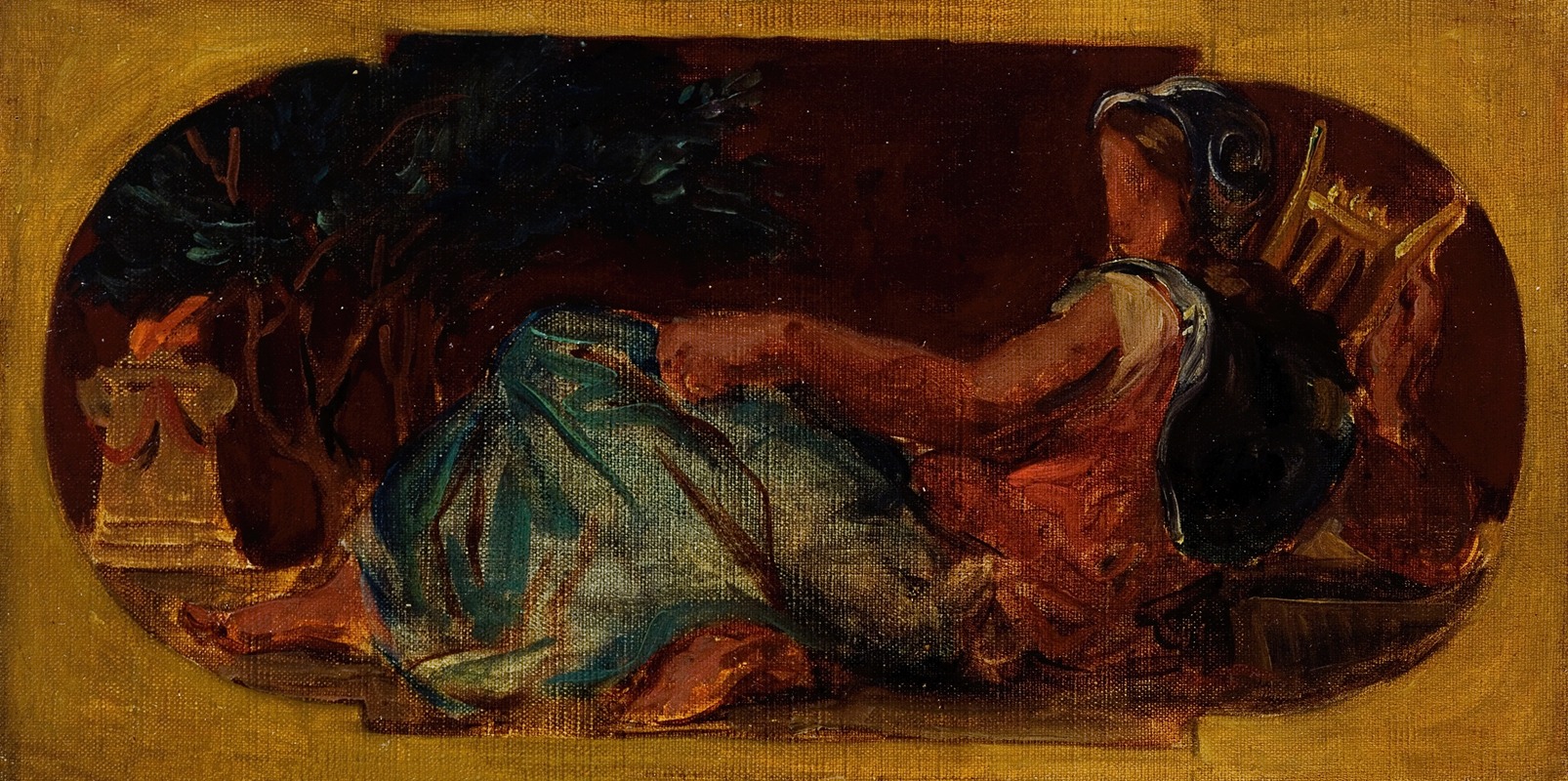 Eugène Delacroix - Minerve