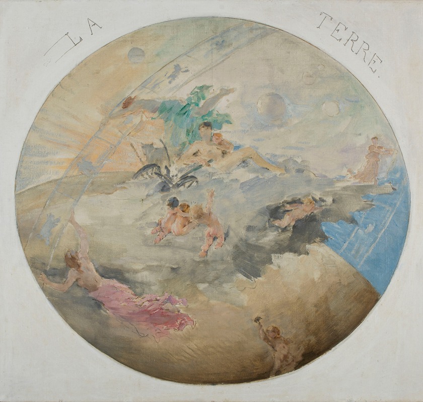 Paul Louis Delance - La Terre