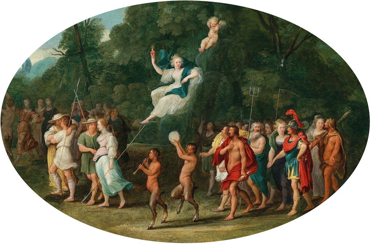 Adriaen van Stalbemt - The Triumph of Venus