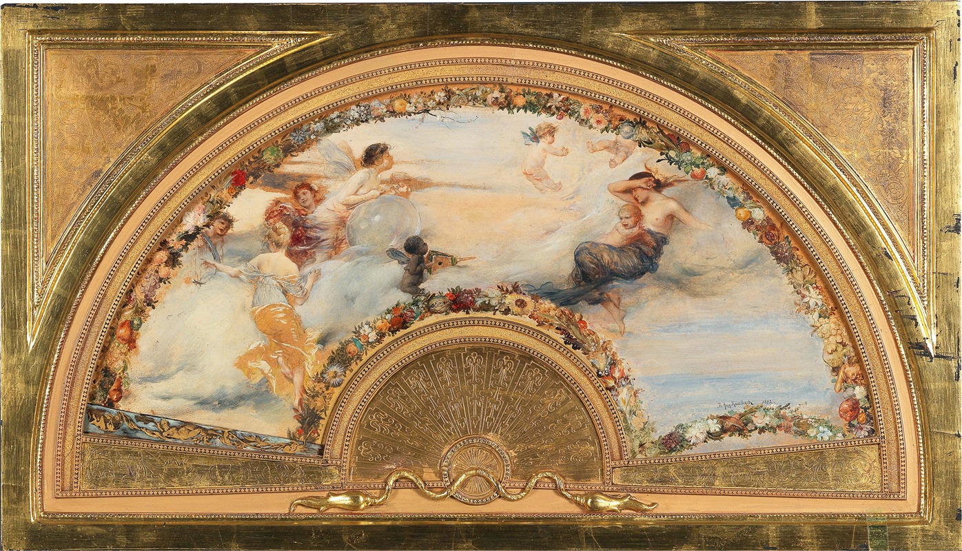 Friedrich August von Kaulbach - Allegory of the Wind