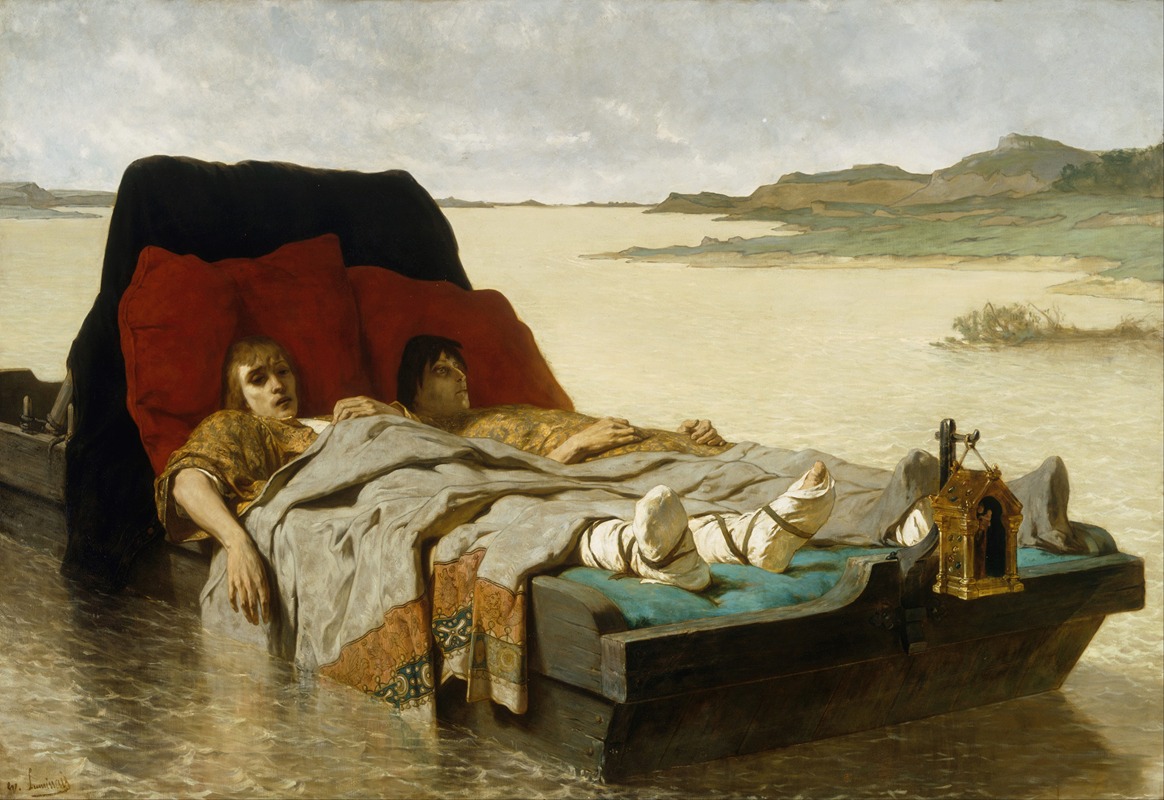 Evariste-Vital Luminais - The sons of Clovis II