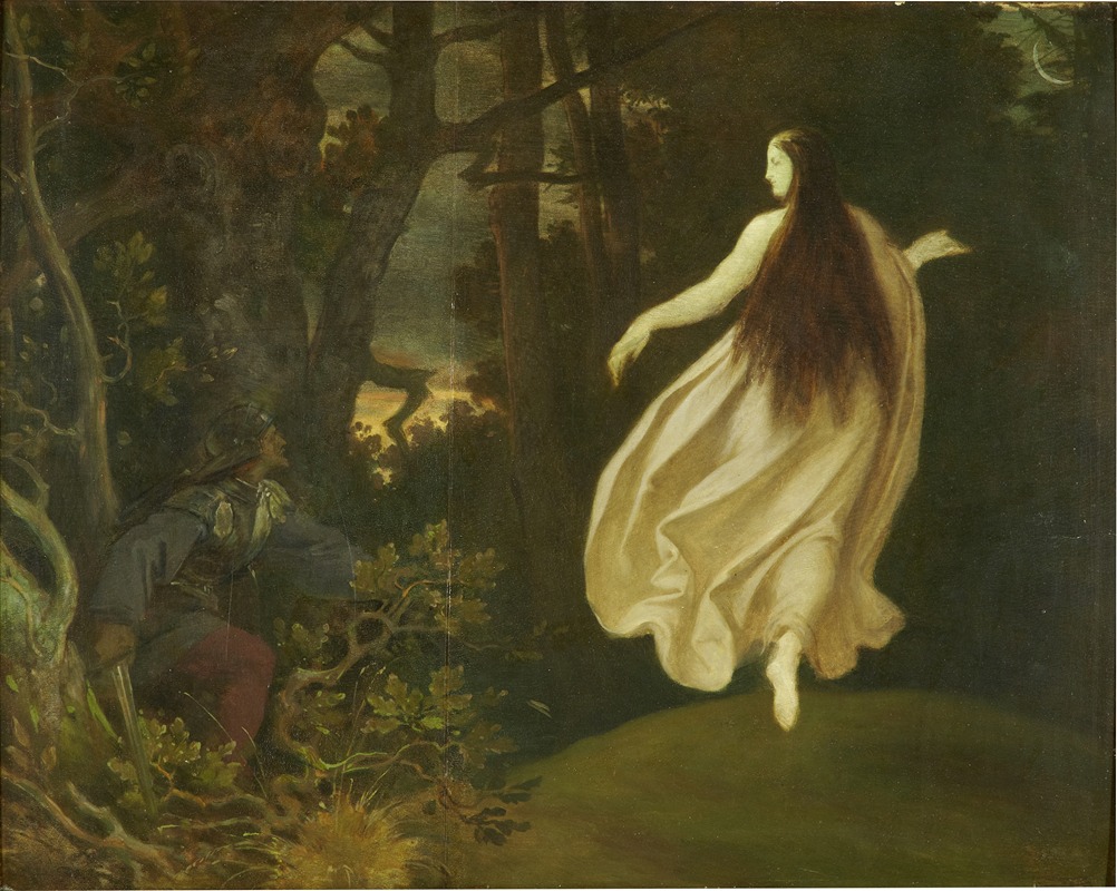 Moritz Von Schwind - Apparition in the Forest (from Sleeping Beauty)