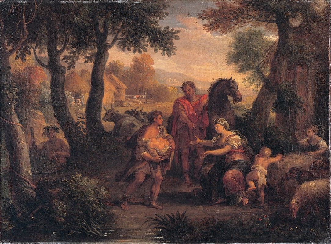 Andrea Locatelli - Finding of Romulus and Remus