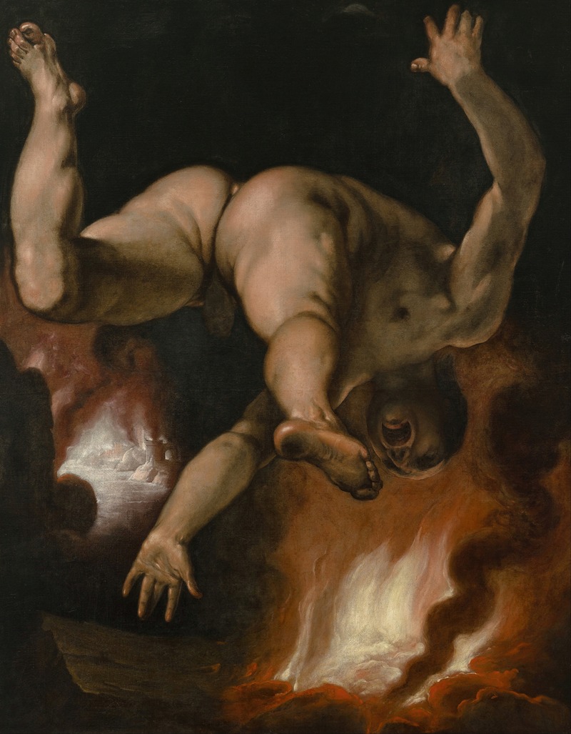 Cornelis Cornelisz Van Haarlem - The Fall of Ixion