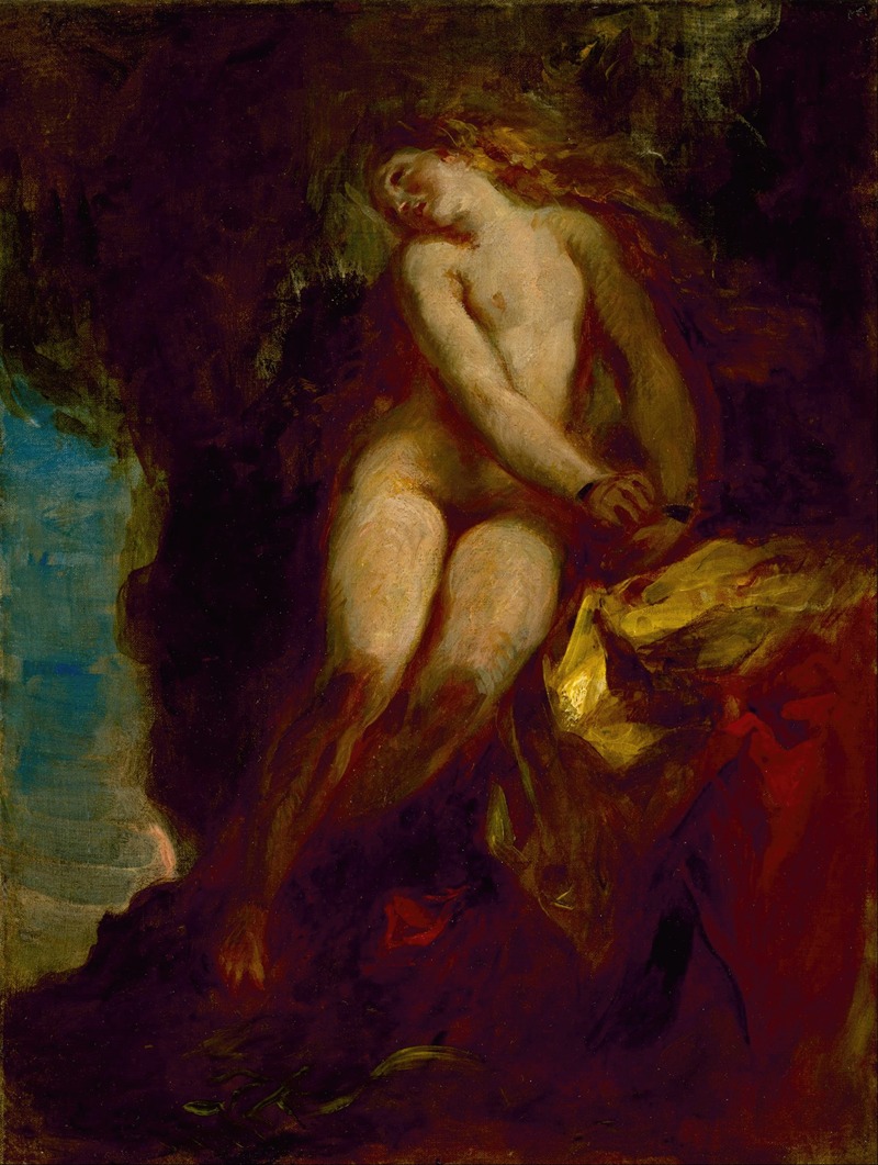 Eugène Delacroix - Andromeda