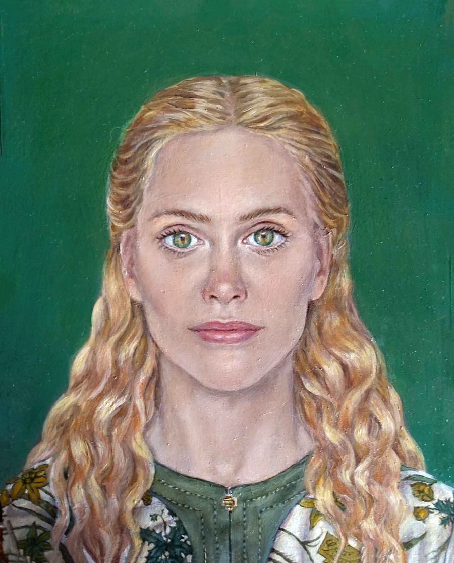 Julie Harrah by - Artvee