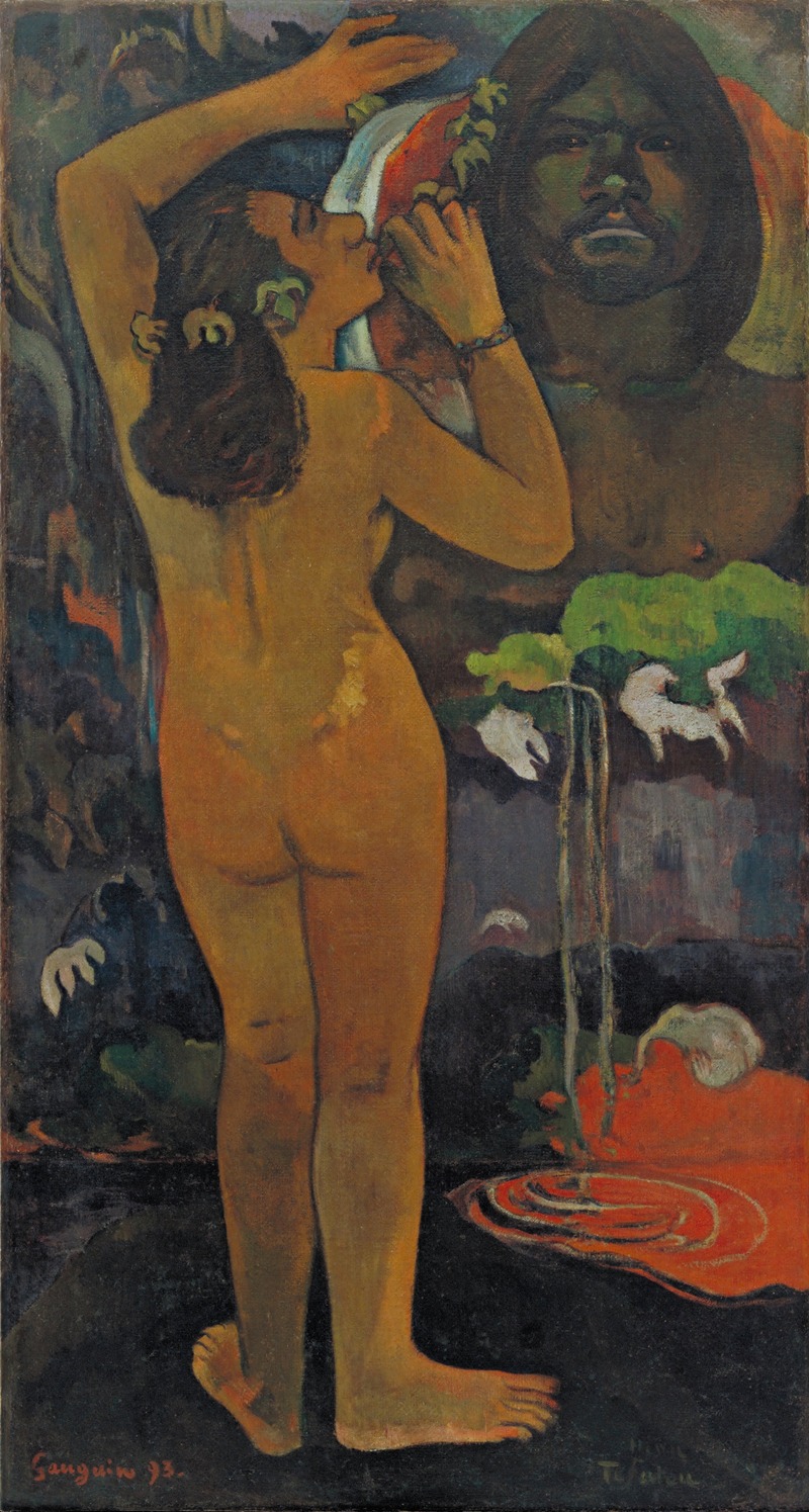 Paul Gauguin - Hina Tefatou (The Moon and the Earth)
