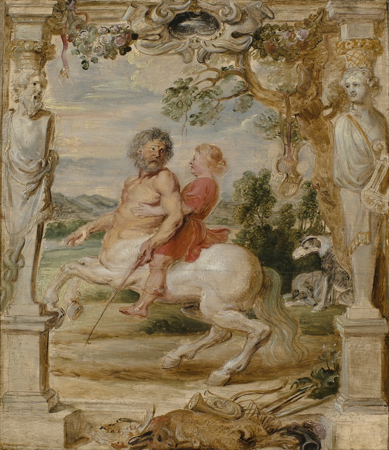 Peter Paul Rubens - Achilles Educated by the Centaur Chiron