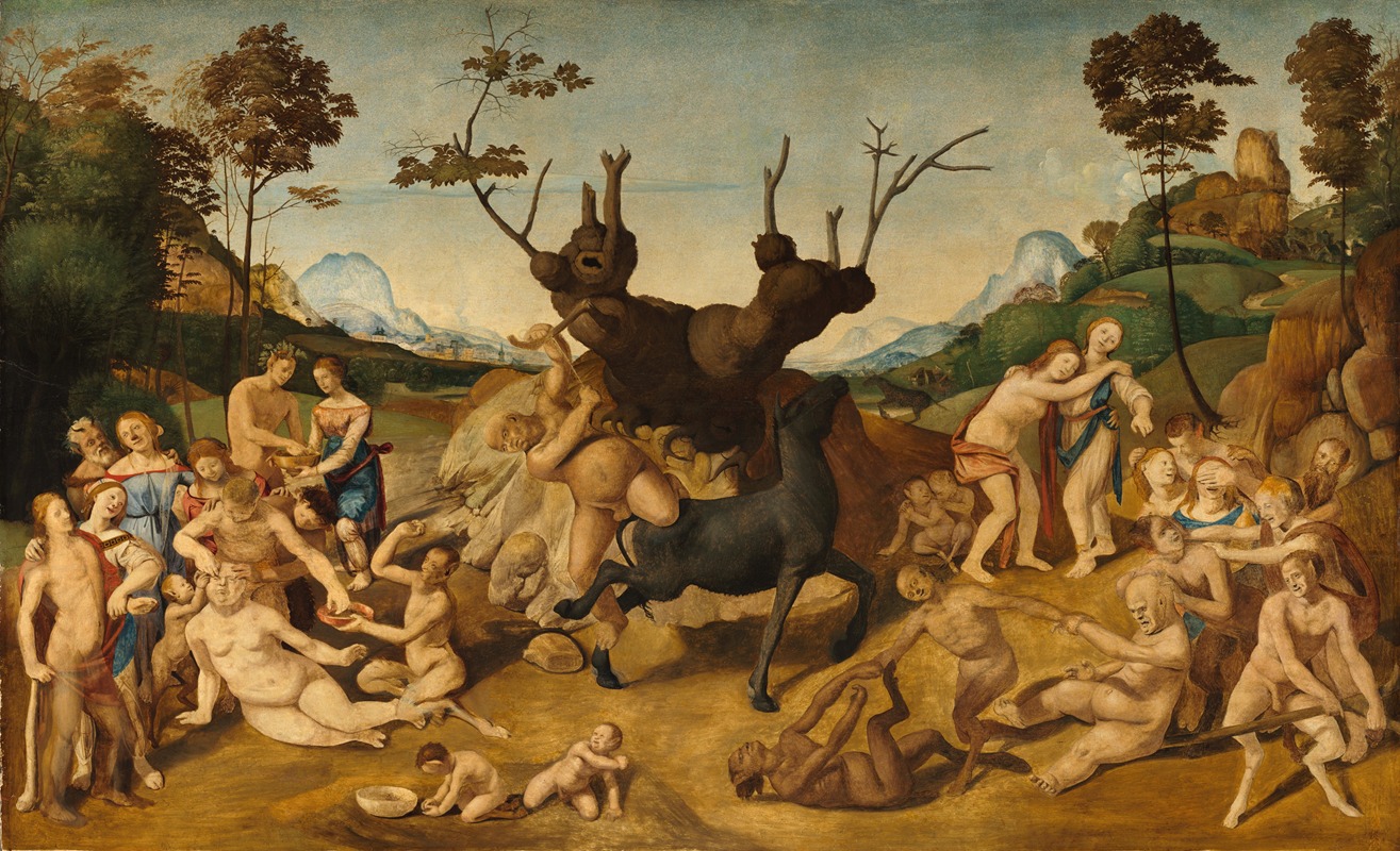 Piero di Cosimo - The Misfortunes of Silenus
