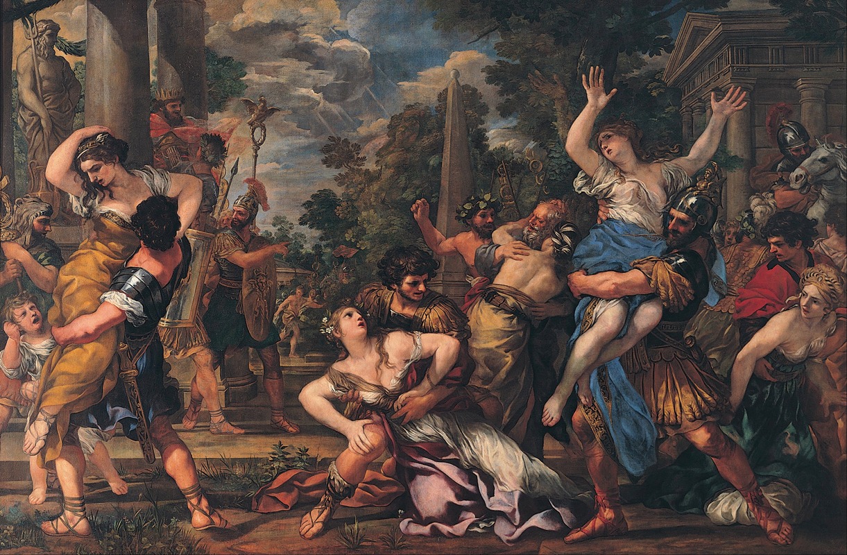 Pietro da Cortona - Rape of the Sabines