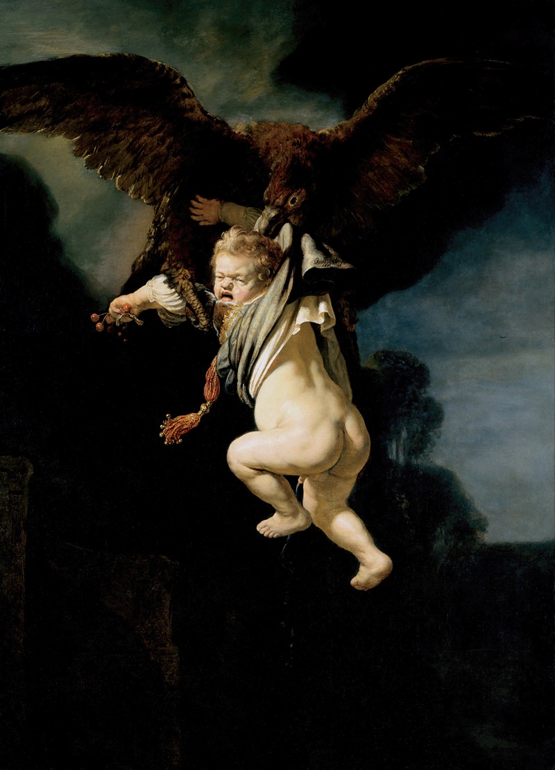 Rembrandt van Rijn - The Abduction of Ganymede