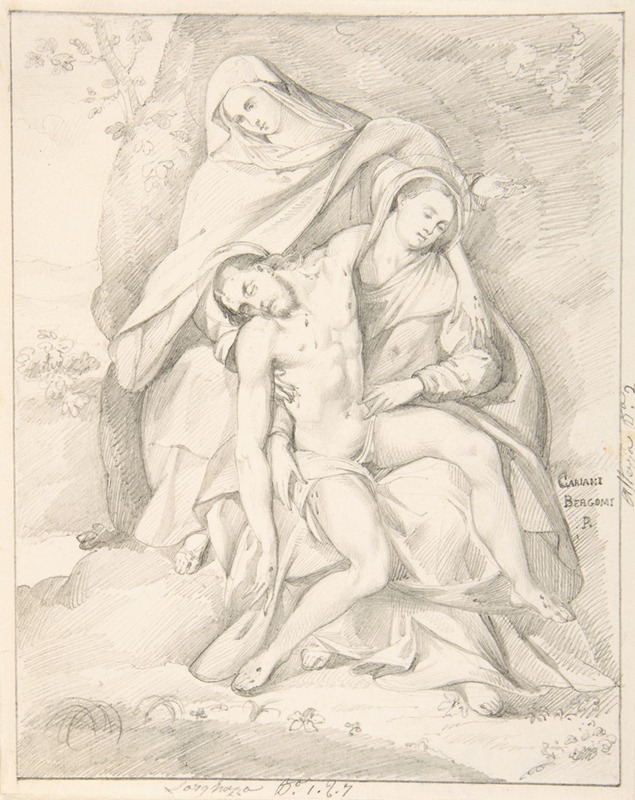 Johann David Passavant - Pietà (after Giovanni Cariani)