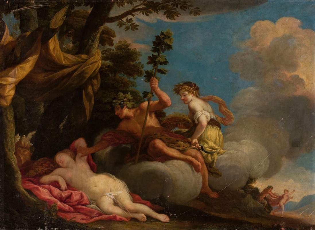 Anonymous - Ceres and Bacchus awaken Venus