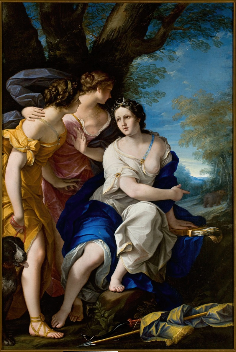 Felice Torelli - Diana with nymphs