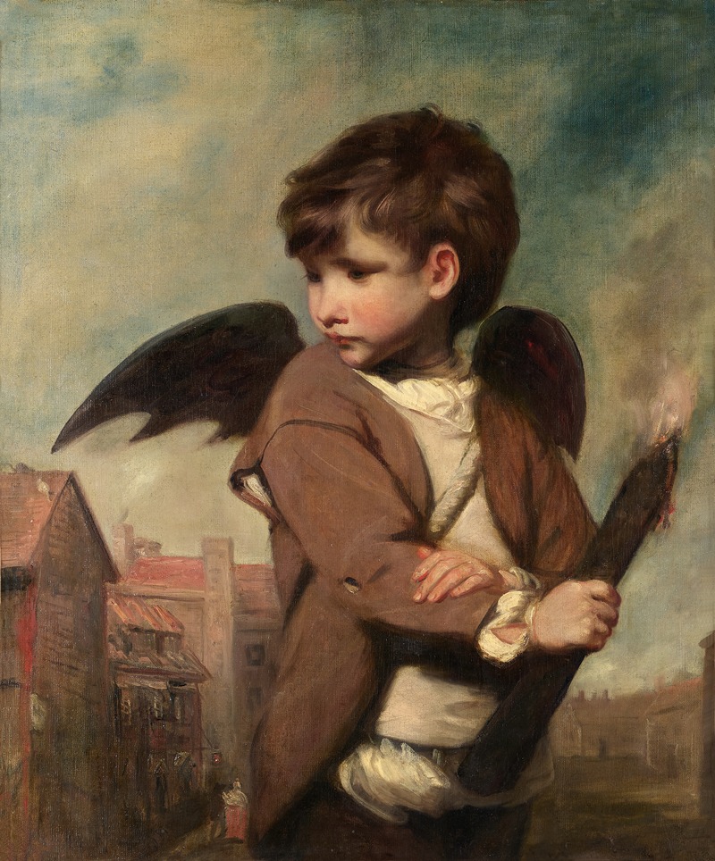 Sir Joshua Reynolds - Cupid as Link Boy
