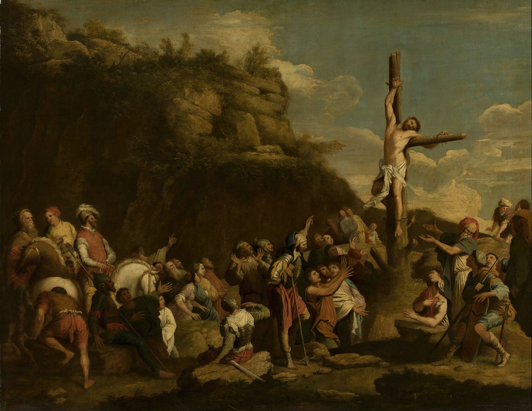 Salvator Rosa - Crucifixion of Polyclitus