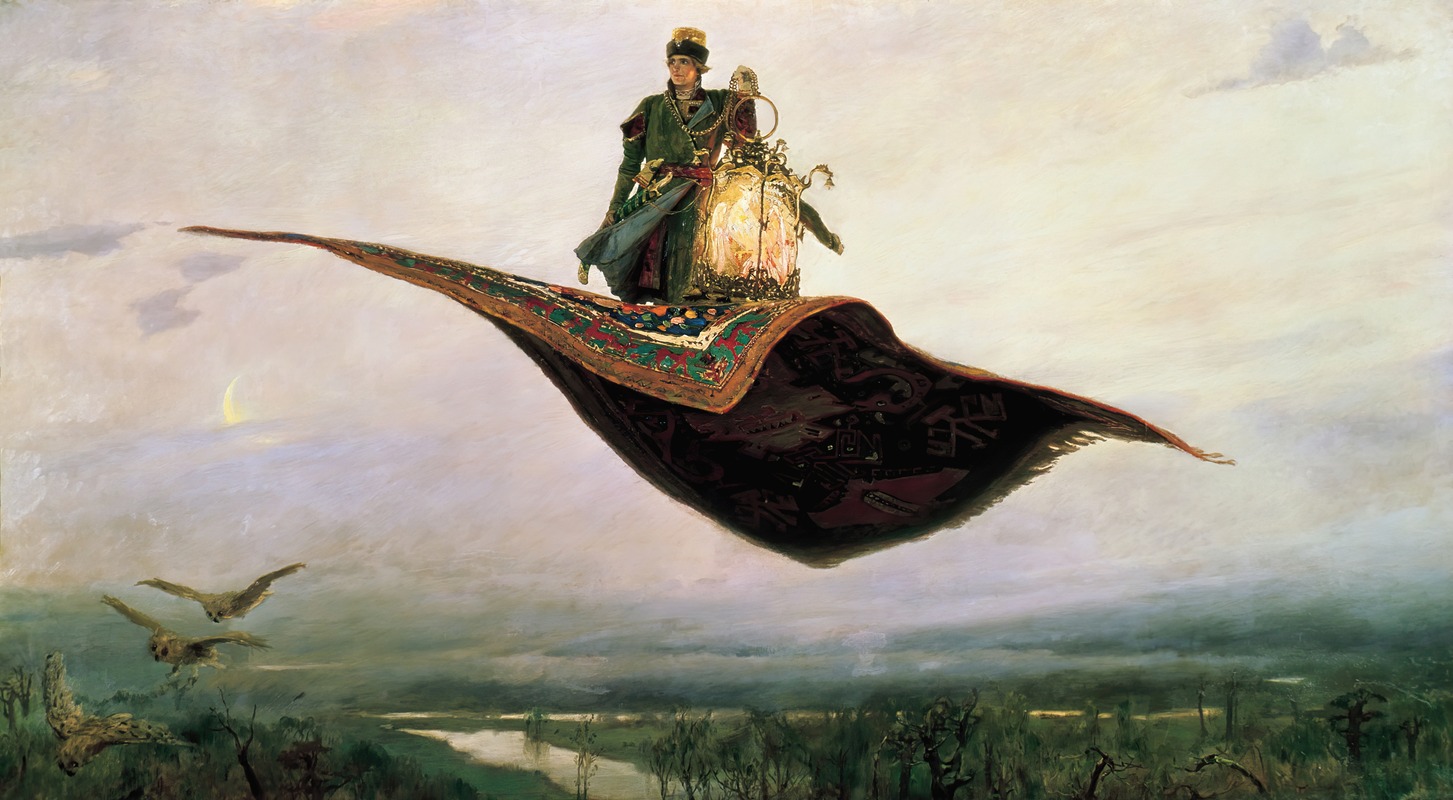 Victor Mikhailovich Vasnetsov - The Flying Carpet