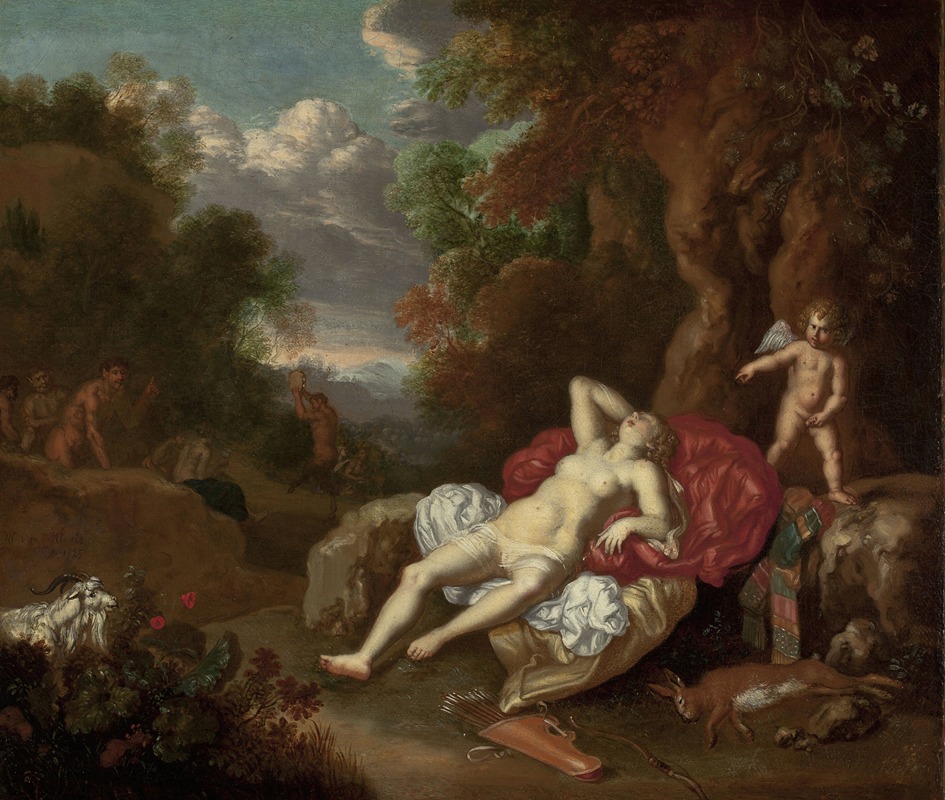Willem Van Mieris - Sleeping Venus