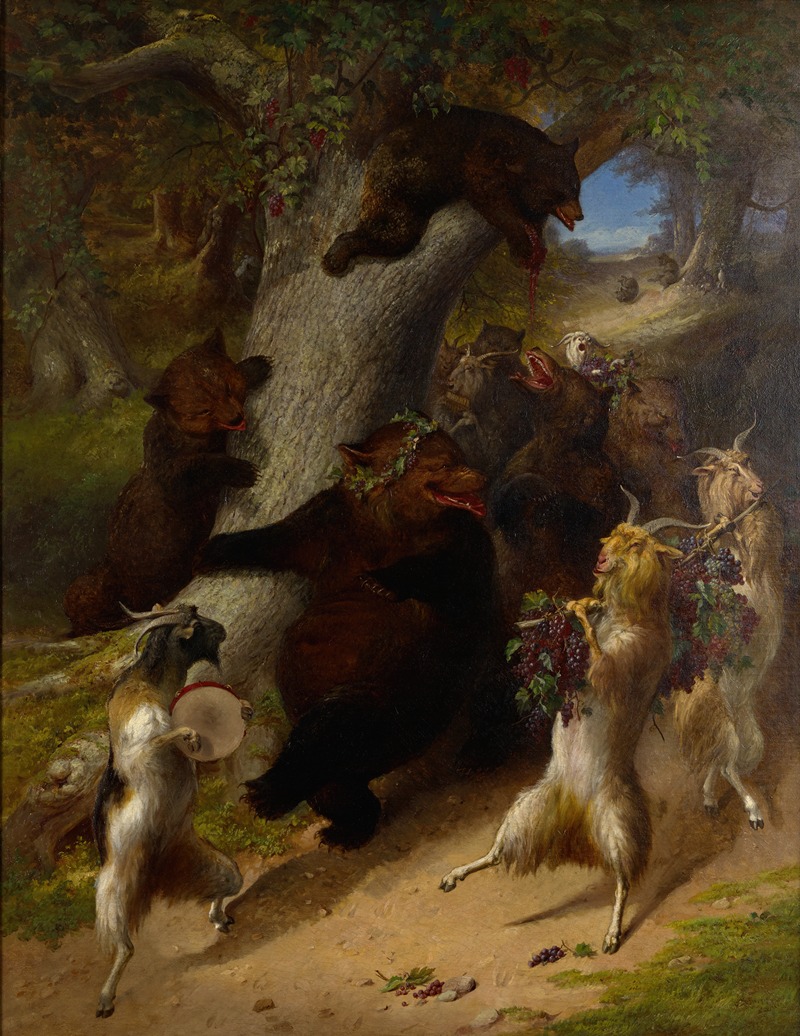 William Holbrook Beard - The March of Silenus