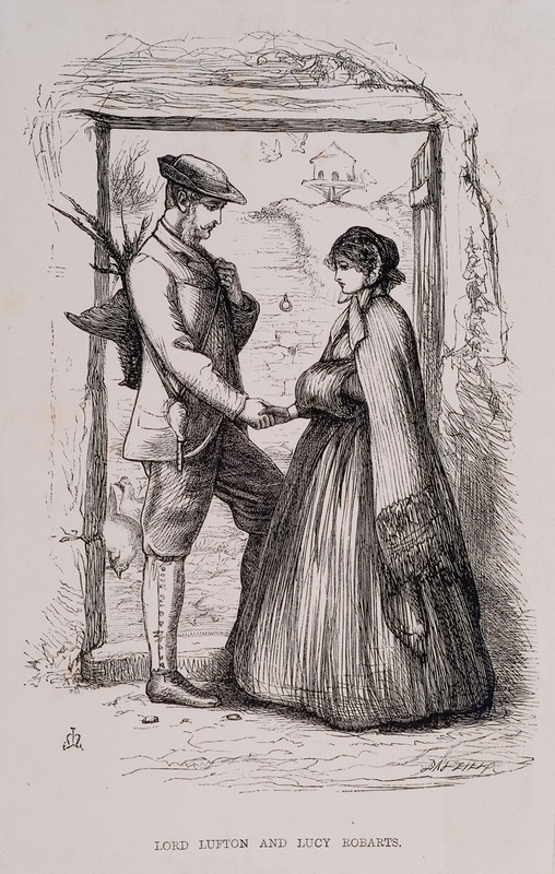 Sir John Everett Millais - Lord Lufton and Lucy Robarts