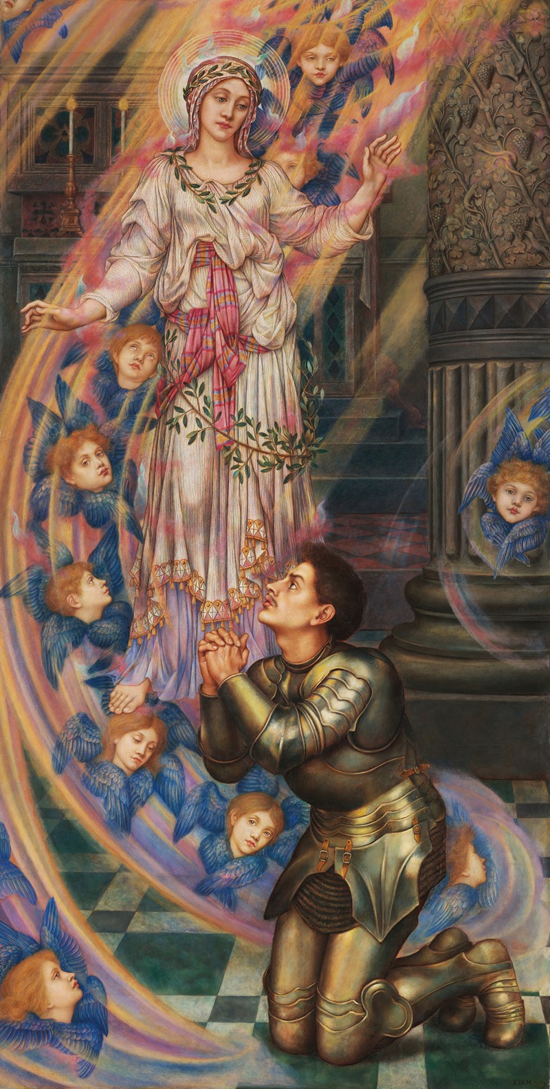 Evelyn De Morgan - Our Lady of Peace
