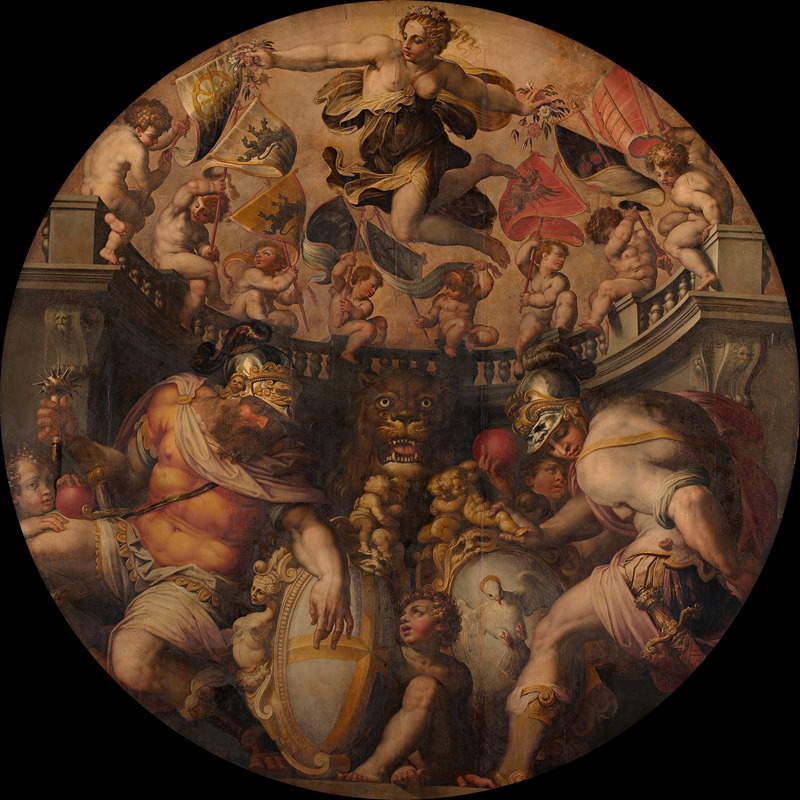 Giorgio Vasari - Allegories of the Quarters of Santo Spirito and Santa Croce