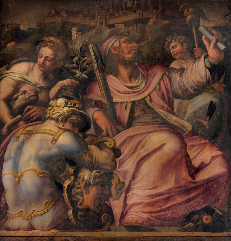 Giorgio Vasari - Allegory of Certaldo