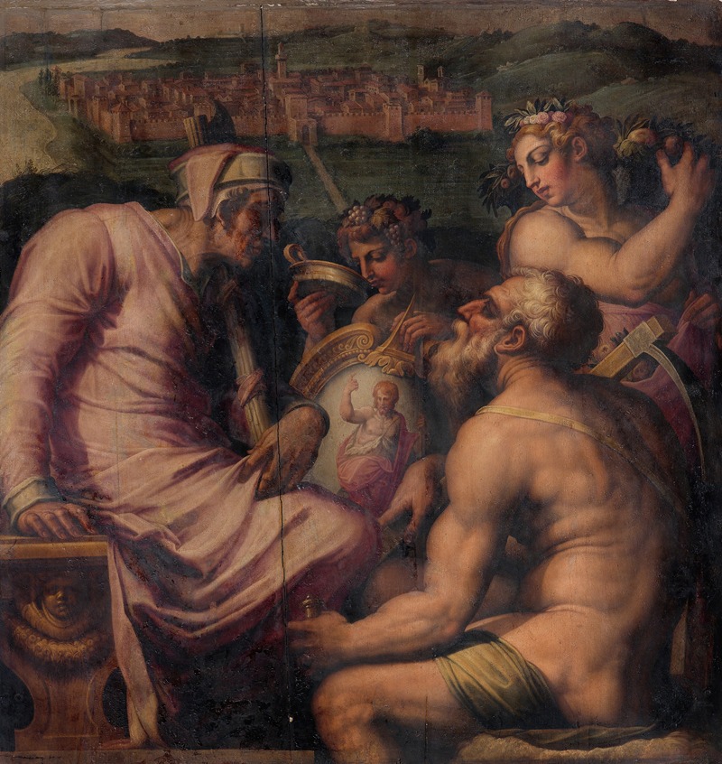 Giorgio Vasari - Allegory of San Giovanni Valdarno