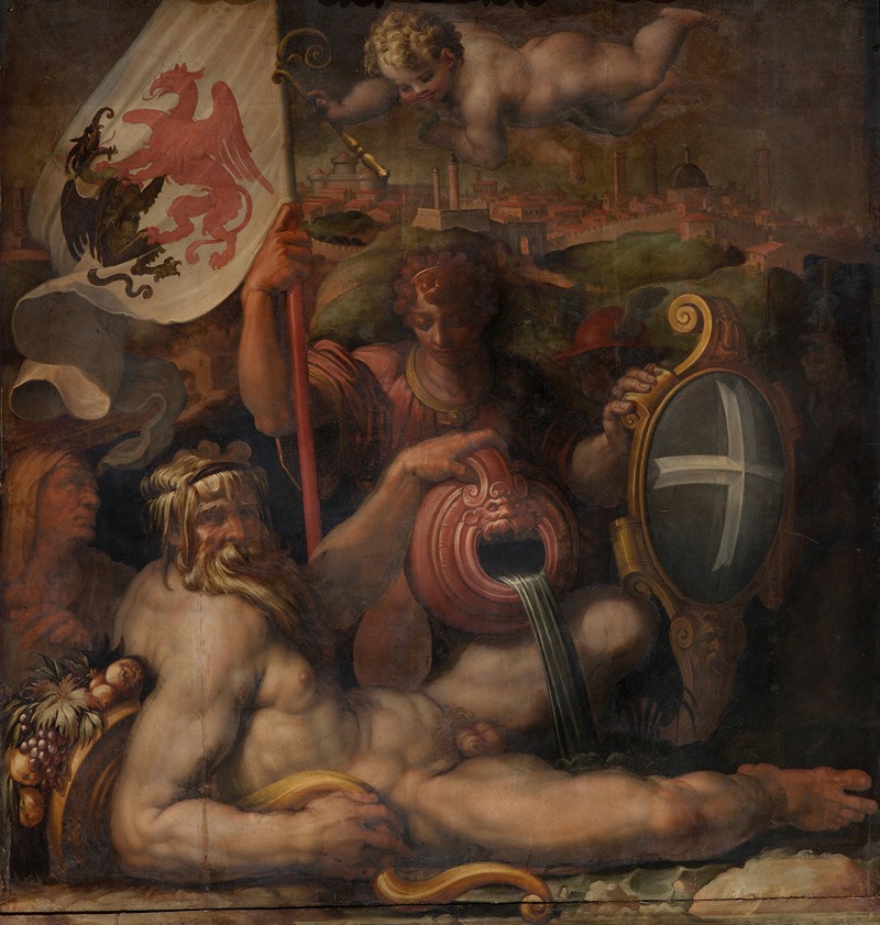 Giorgio Vasari - Allegory of Volterra