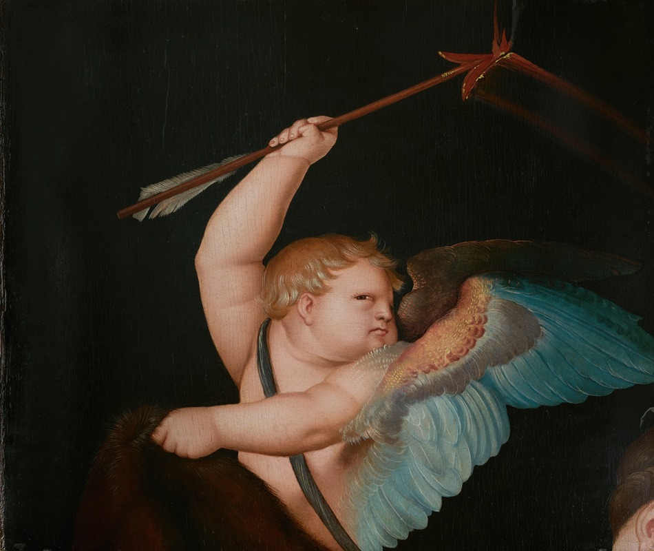 Hans Baldung - Cupid with the Flaming Arrow