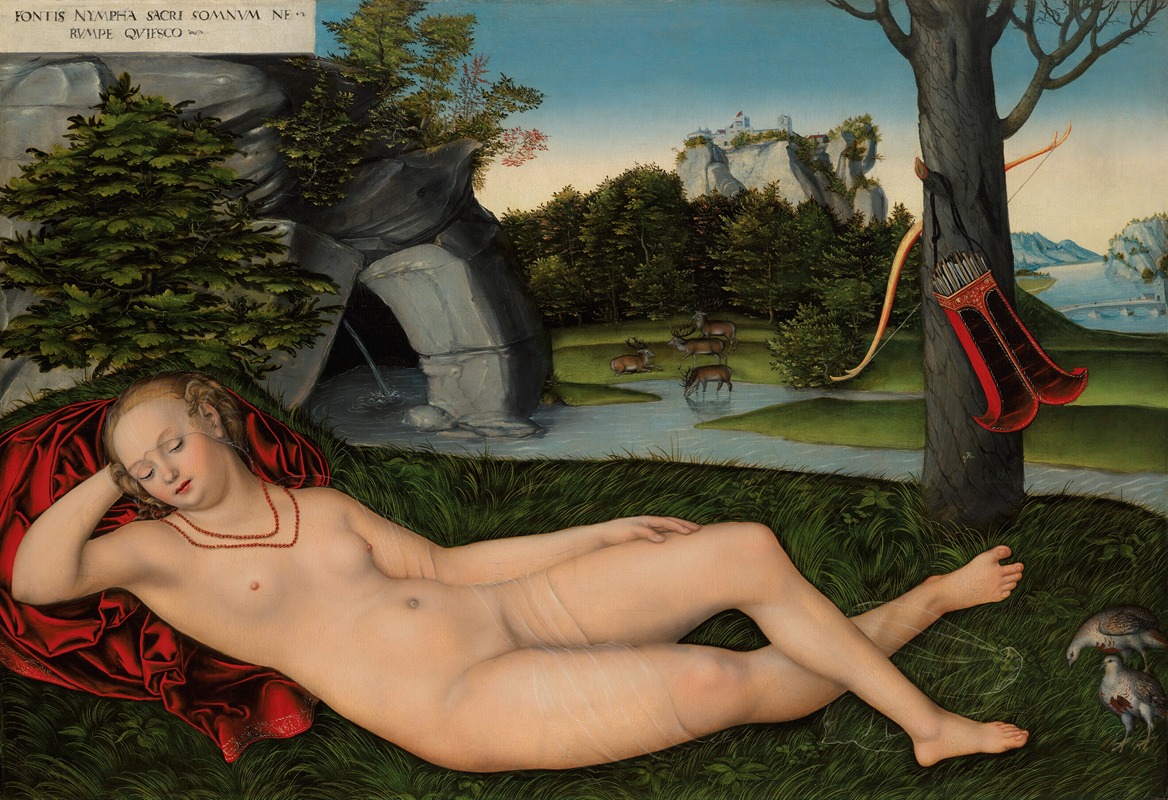 Lucas Cranach the Elder - The Nymph of the Spring