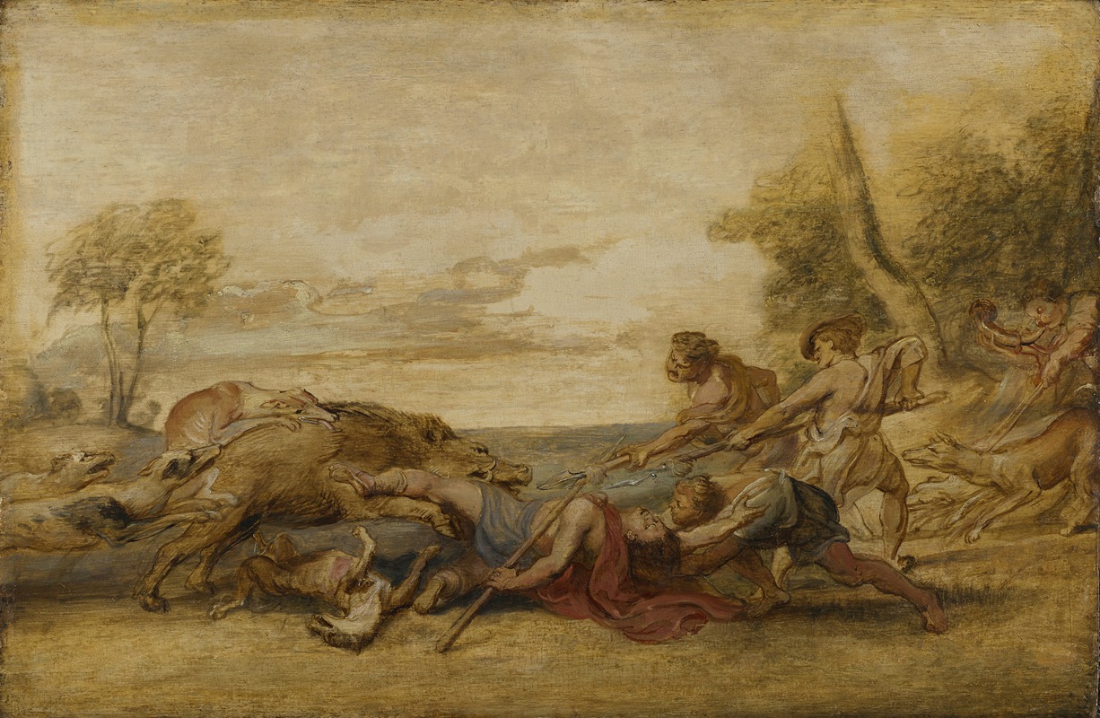 Peter Paul Rubens - Death of Adonis