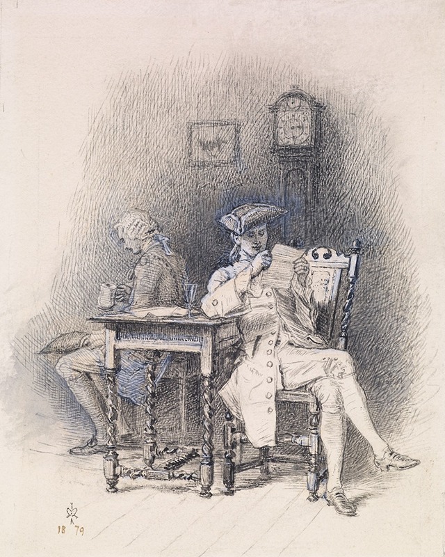 Sir John Everett Millais - Thackeray’s Barry Lyndon – The intercepted Letters