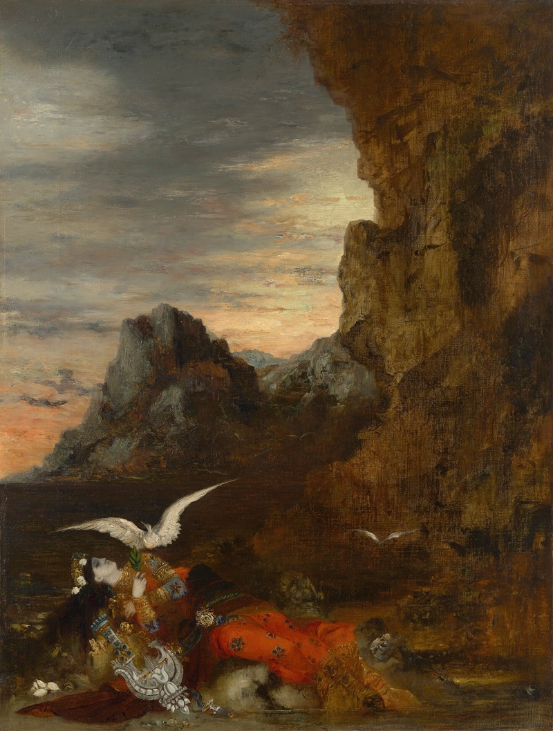 Gustave Moreau - La mort de Sapho