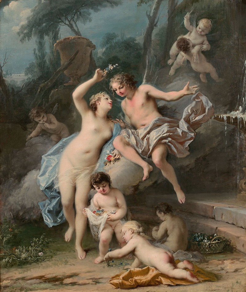 Jacopo Amigoni - Zéphyr et Flore