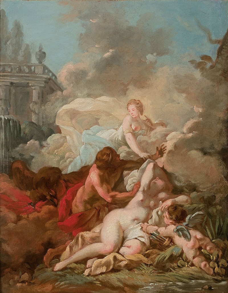 Jean-Baptiste Deshays - Jupiter et Sémélé