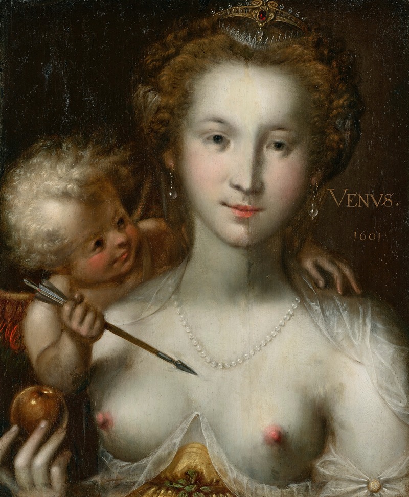 Pieter Isaacsz. - Venus and Cupid