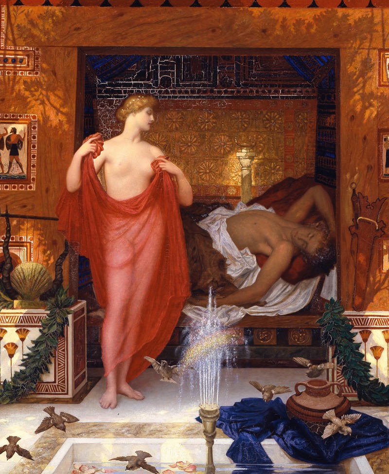 William Blake Richmond - Hera in the House of Hephaistos