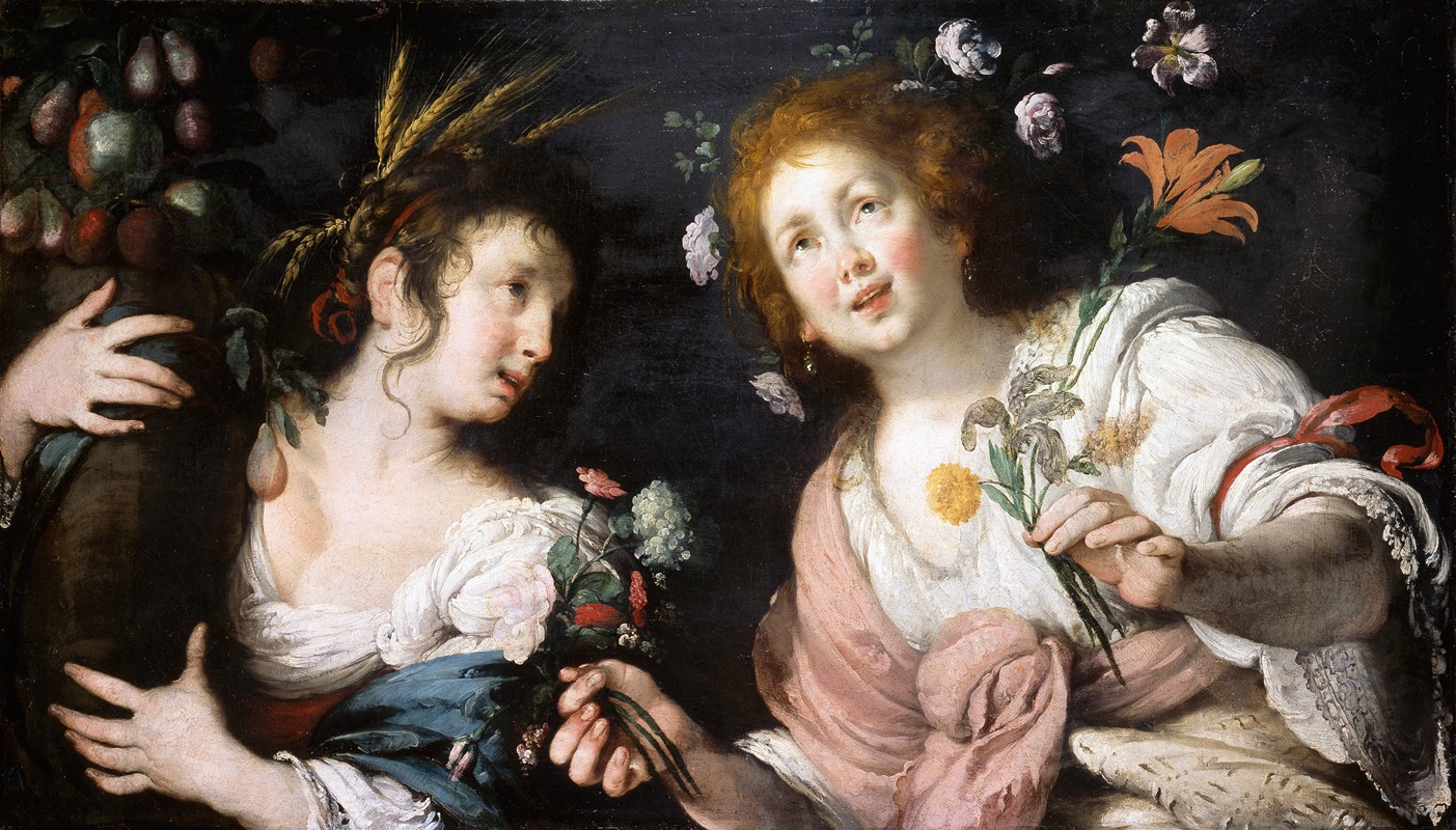 Bernardo Strozzi - Allegory of Spring and Summer