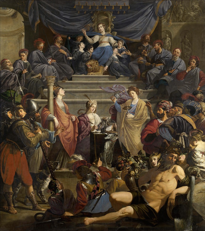 Theodoor Rombouts - Allegory of the Court of Justice of ‘Gedele’ in Ghent