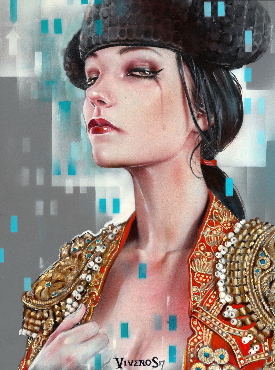 Dodger Girl by Brian Viveros - Artvee