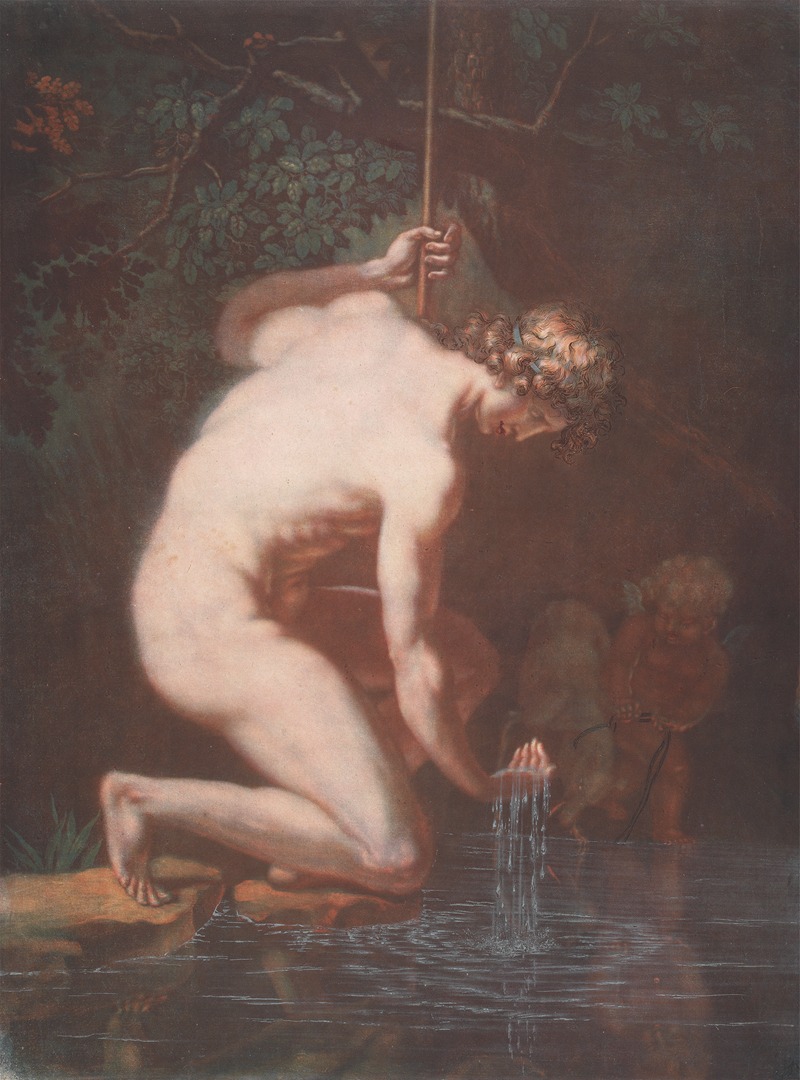 Jacob Christoph Le Blon - Narcissus