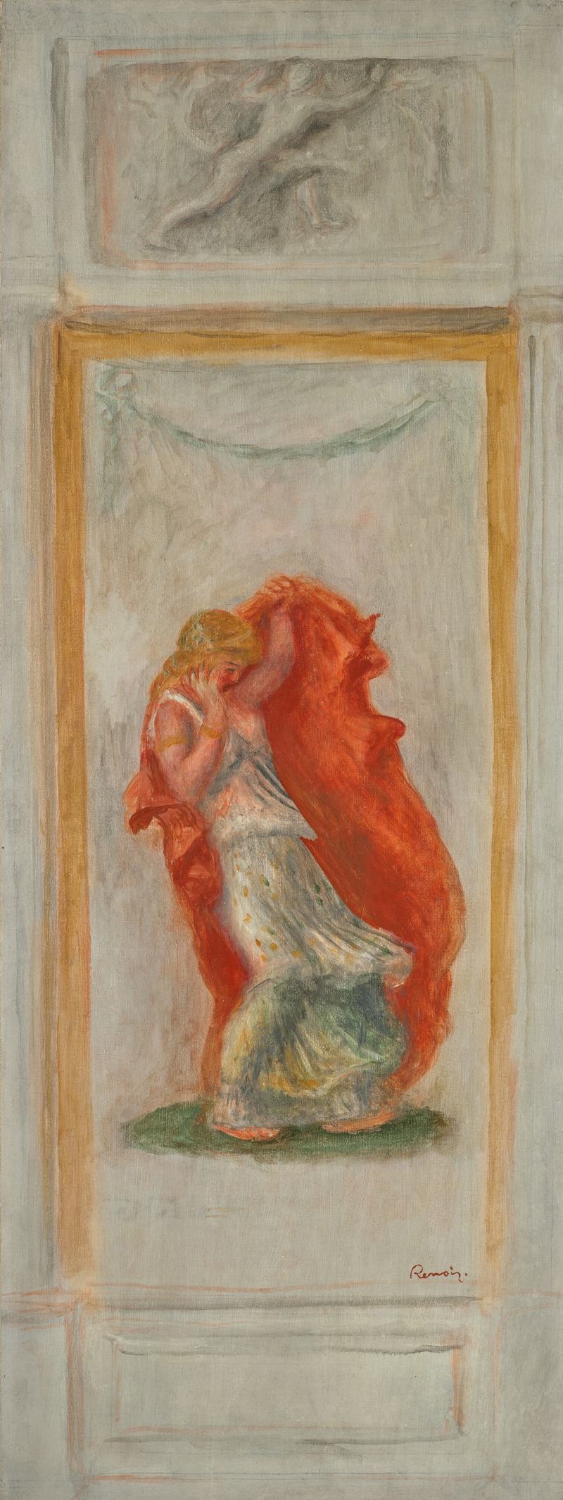 Pierre-Auguste Renoir - Panneau pour Œdipe; Jocaste