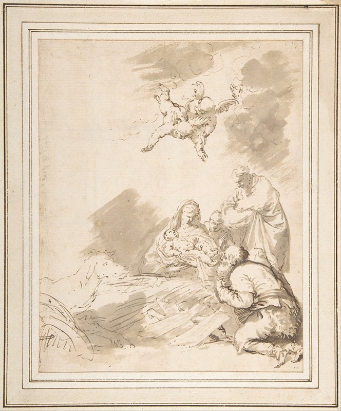 Jusepe de Ribera - Adoration of the Shepherds