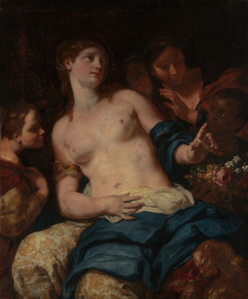 Johann Carl Loth - Cleopatra