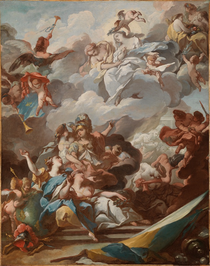 Michel-François Dandré-Bardon - Allegory of the Peace of Vienna 1735
