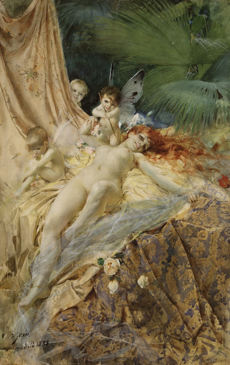 Anders Zorn - Love nymph