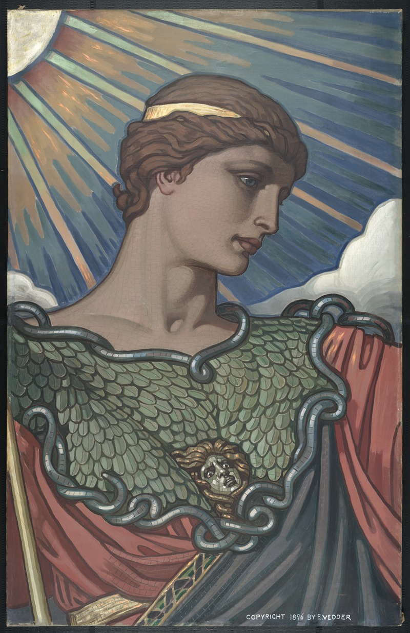 Elihu Vedder - Head of Minerva