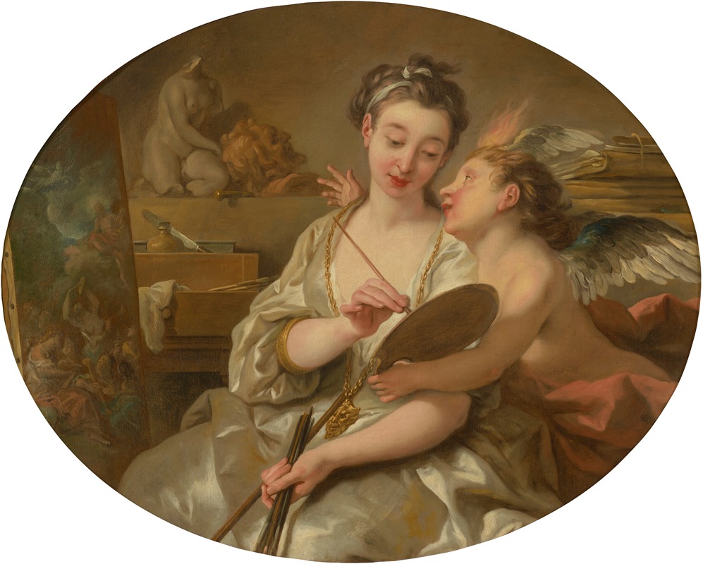 Jean-François de Troy - Allegory of painting