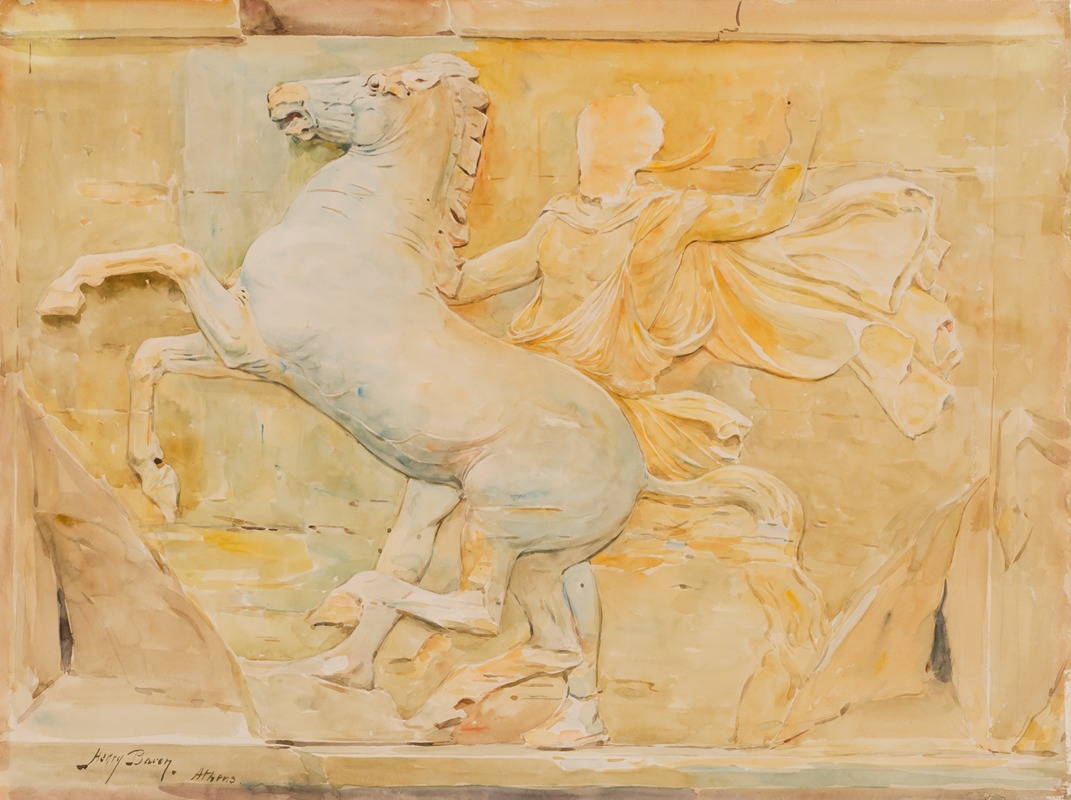 Henry Bacon - Central Metope of the Frieze of Phidias, Parthenon